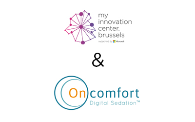 Lees meer over het artikel Stagiairs van mic.brussels bouwen mee aan spannende toekomst van Digitale Sedatie™ bij Oncomfort